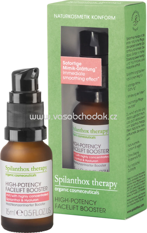 Spilanthox therapy Serum High-Potency Facelift Booster, 15 ml Spilanthox therapy Serum High-Potency Facelift Booster, 15 ml