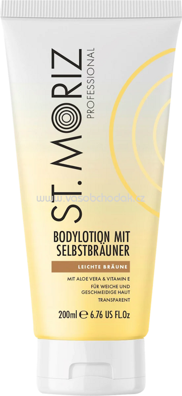 St. Moriz Bodylotion mit Selbstbräuner, leichte Bräune, 200 ml St. Moriz Bodylotion mit Selbstbräuner, leichte Bräune, 200 ml