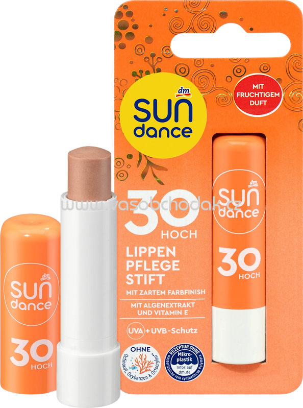 SUNDANCE Lippenpflegestift LSF 30, 4,8 g SUNDANCE Lippenpflegestift LSF 30, 4,8 g