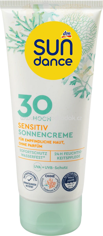 SUNDANCE Sonnencreme sensitiv LSF 30, 100 ml SUNDANCE Sonnencreme sensitiv LSF 30, 100 ml