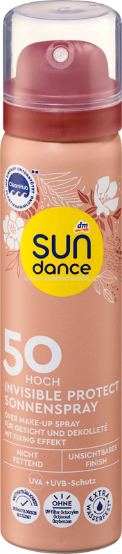 SUNDANCE Sonnenspray Gesicht invisible protect LSF 50, 75 ml SUNDANCE Sonnenspray Gesicht invisible protect LSF 50, 75 ml