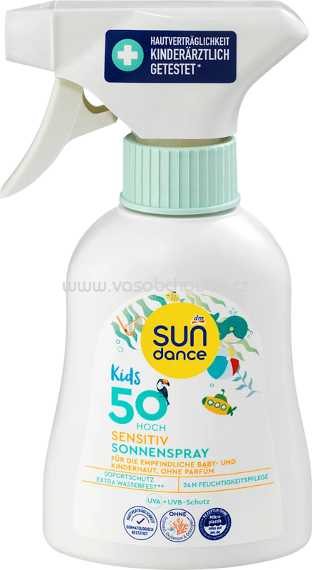 SUNDANCE Sonnenspray Kids sensitiv, LSF 50, 200 ml SUNDANCE Sonnenspray Kids sensitiv, LSF 50, 200 ml