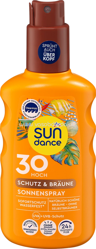 SUNDANCE Sonnenspray Schutz & Bräune LSF 30, 200 ml