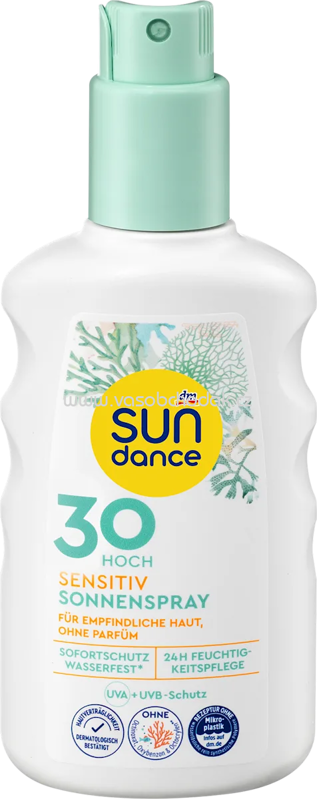 SUNDANCE Sonnenspray sensitiv LSF 30, 200 ml SUNDANCE Sonnenspray sensitiv LSF 30, 200 ml