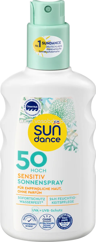 SUNDANCE Sonnenspray sensitiv LSF 50, 200 ml