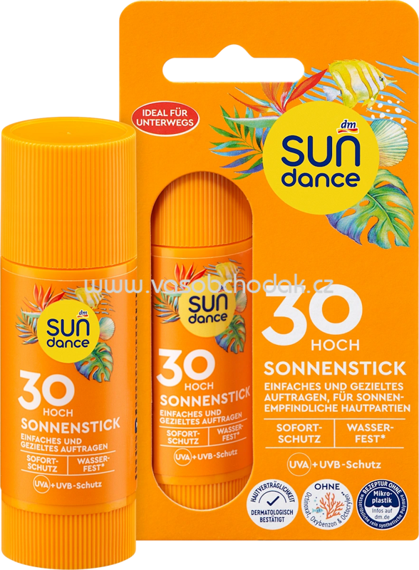 SUNDANCE Sonnenstick Gesicht & Lippenpflege, LSF 30, 20 g
