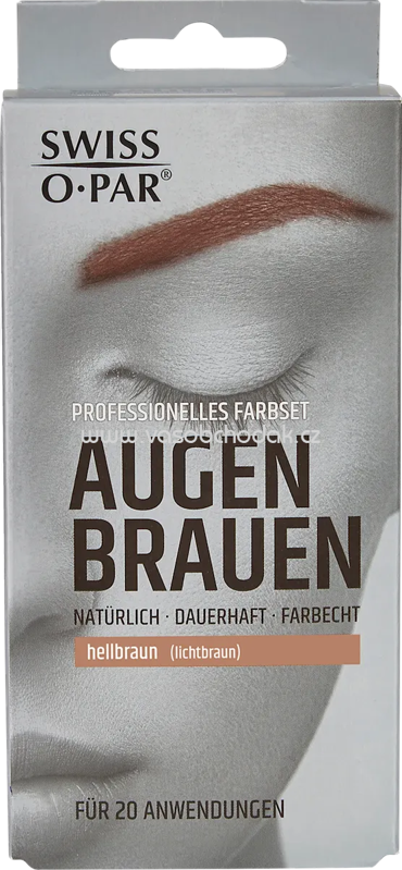 Swiss-o-Par Augenbrauenfarbe Lichtbraun, 1 St Swiss-o-Par Augenbrauenfarbe Lichtbraun, 1 St