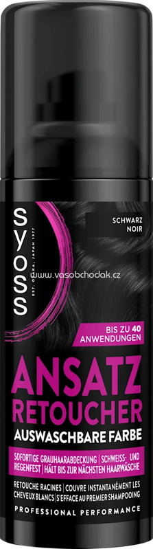 Syoss Ansatz Retoucher Schwarz, 120 ml