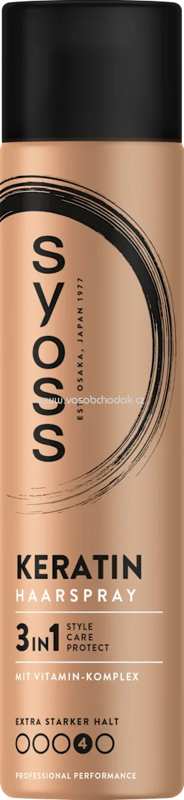 Syoss Haarspray Keratin, 400 ml
