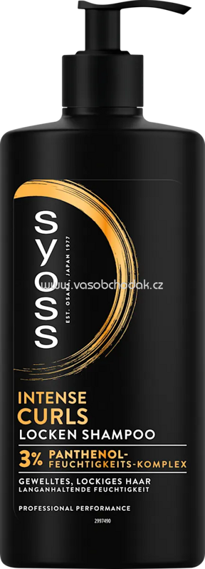 Syoss Shampoo Intense Curls, 440 ml