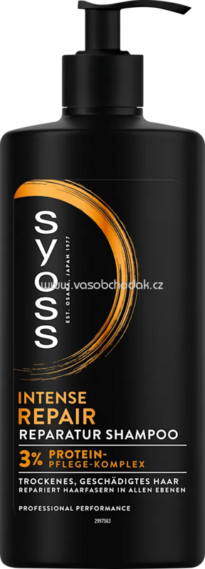 Syoss Shampoo Intense Repair, 440 ml