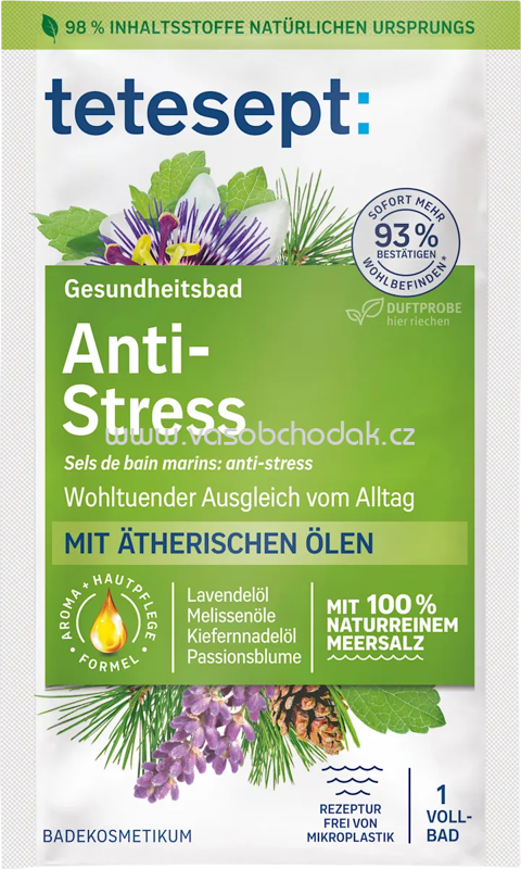 tetesept Badesalz Anti Stress, 80 g tetesept Badesalz Anti Stress, 80 g