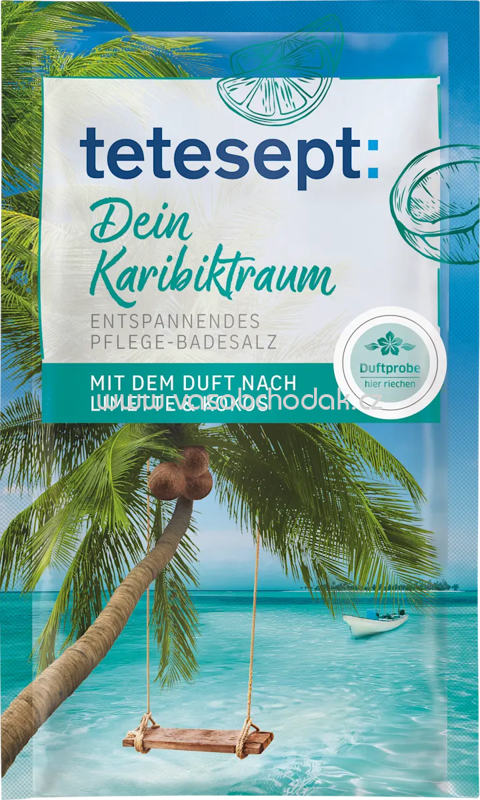 tetesept Badesalz Dein Karibiktraum, 60 g tetesept Badesalz Dein Karibiktraum, 60 g