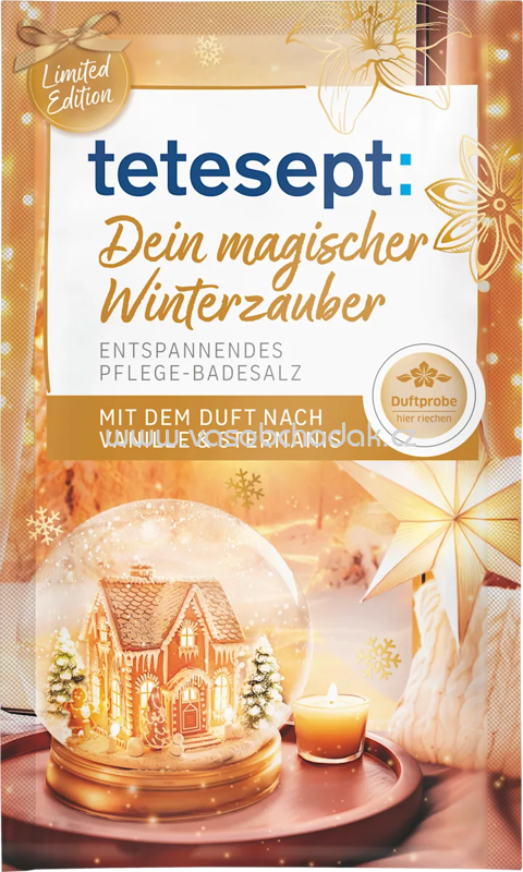 tetesept Badesalz Dein magischer Winterzauber, 60 g