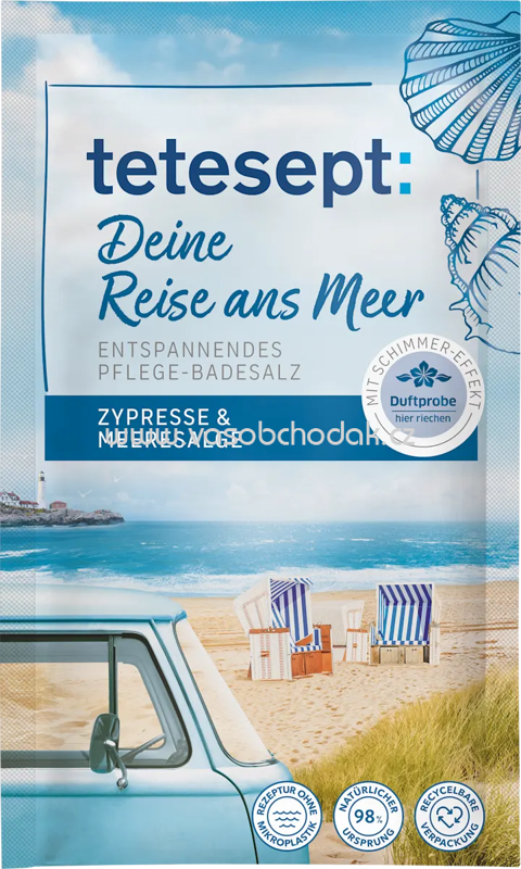 tetesept Badesalz Deine Reise ans Meer, 60 g tetesept Badesalz Deine Reise ans Meer, 60 g