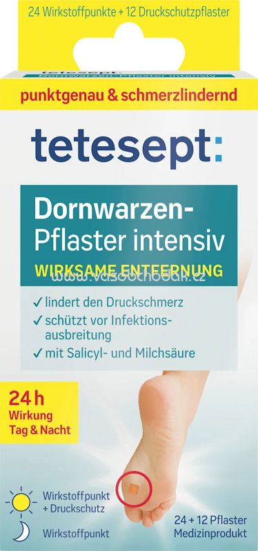 tetesept Dornwarzen Pflaster intensiv, 12 St tetesept Dornwarzen Pflaster intensiv, 12 St