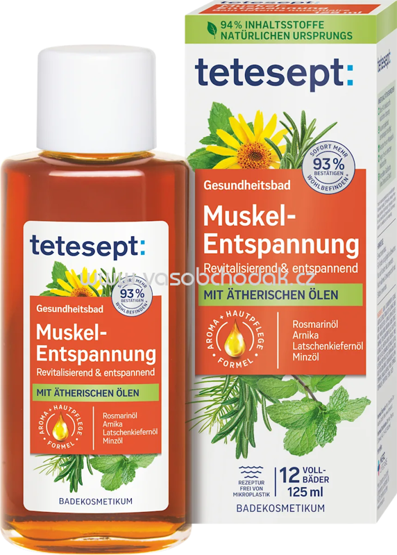 tetesept Gesundheitsbad Muskel-Entspannung, 125 ml tetesept Gesundheitsbad Muskel-Entspannung, 125 ml