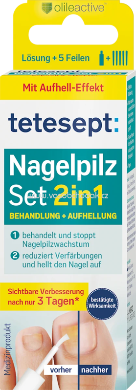 tetesept Nagelpilz Set 2in1, 1 St tetesept Nagelpilz Set 2in1, 1 St