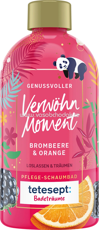 tetesept Schaumbad genussvoller Verwöhnmoment, 420 ml tetesept Schaumbad genussvoller Verwöhnmoment, 420 ml