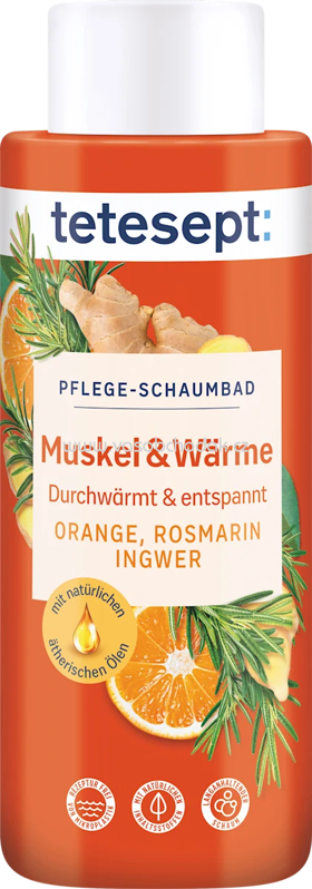 tetesept Schaumbad Muskel & Wärme, 420 ml tetesept Schaumbad Muskel & Wärme, 420 ml