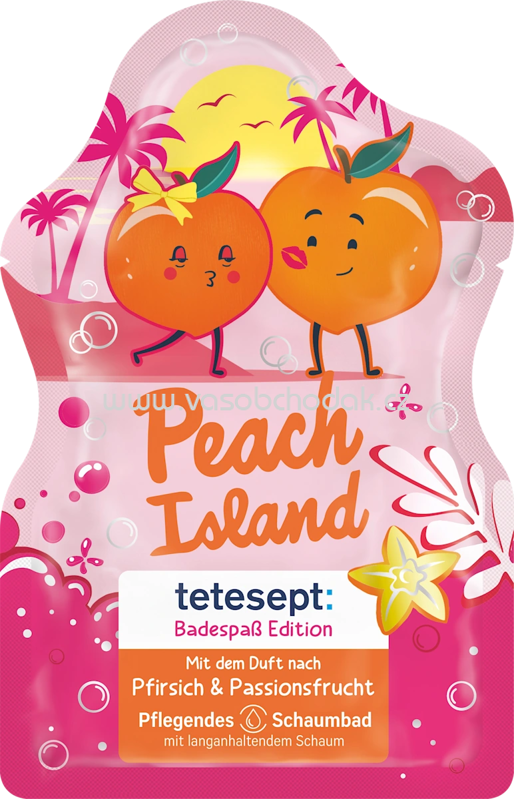 tetesept Schaumbad Peach Island, 40 ml tetesept Schaumbad Peach Island, 40 ml