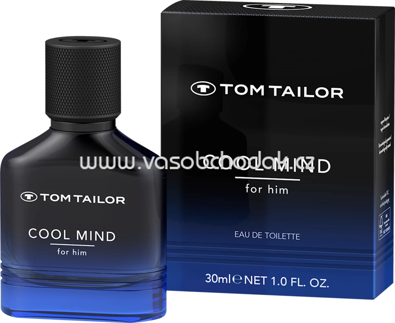 TOM TAILOR Cool Mind for him Eau de Toilette, 30 ml TOM TAILOR Cool Mind for him Eau de Toilette, 30 ml
