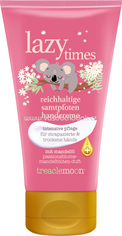 treaclemoon Handcreme lazy times mit Mandelöl & Sheabutter, 75 ml