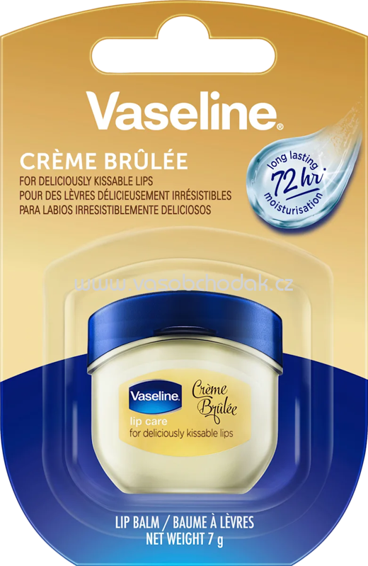 Vaseline Lippenpflege Creme Brulee, 7 g Vaseline Lippenpflege Creme Brulee, 7 g