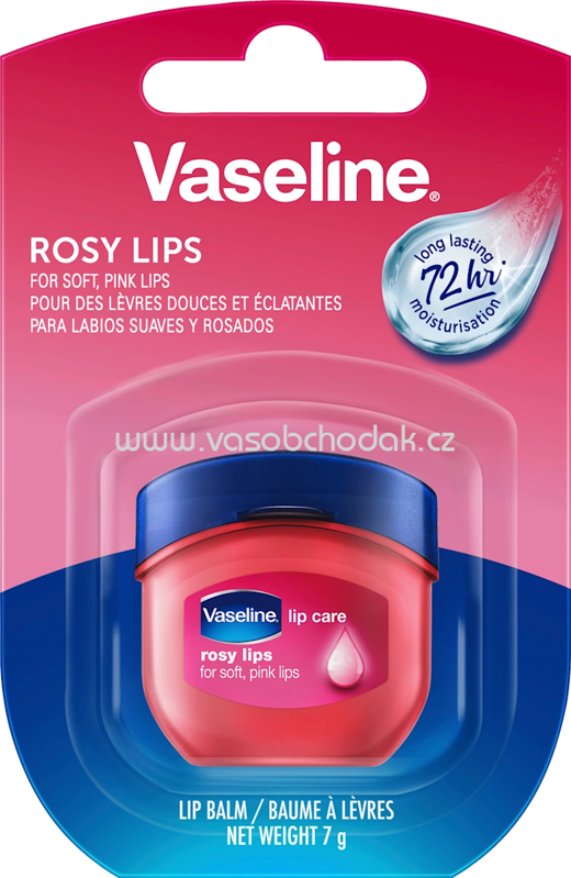 Vaseline Lippenpflege Rosy Lips, 7 g Vaseline Lippenpflege Rosy Lips, 7 g