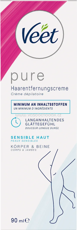 Veet Enthaarungscreme Körper & Beine sensitiv, 90 ml Veet Enthaarungscreme Körper & Beine sensitiv, 90 ml