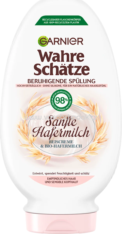 Wahre Schätze Conditioner Sanfte Hafermilch, 250 ml Wahre Schätze Conditioner Sanfte Hafermilch, 250 ml
