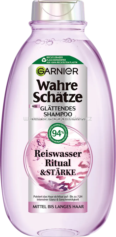 Wahre Schätze Shampoo Reiswasser Ritual & Stärke, 300 ml Wahre Schätze Shampoo Reiswasser Ritual & Stärke, 300 ml