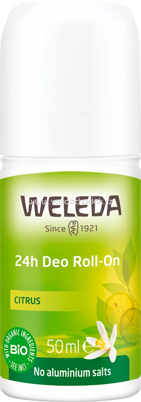WELEDA Deo Roll-on Citrus, 50 ml