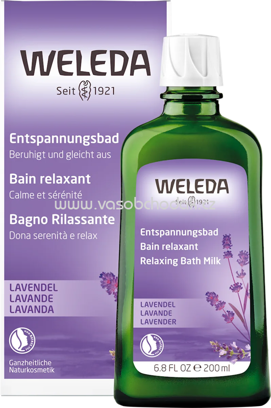 WELEDA Entspannungsbad, Lavendel, 200 ml