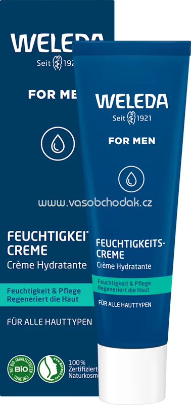 WELEDA Feuchtigkeitscreme for Men, 30 ml