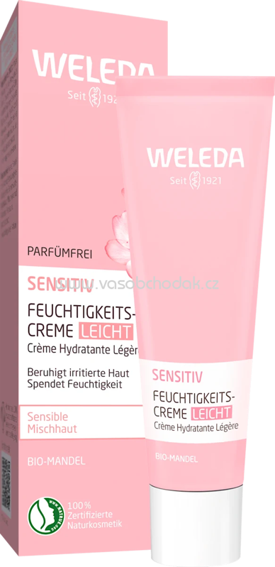 WELEDA Feuchtigkeitscreme Sensitiv Mandel, 30 ml