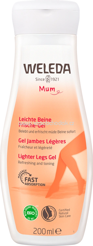 WELEDA Frische-Gel Leichte Beine, 200 ml