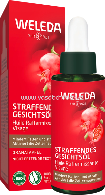 WELEDA Gesichtsöl straffend Granatapfel, 30 ml