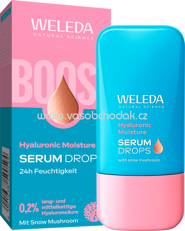 WELEDA Gesichtsserum Drops Hyaluron, 30 ml