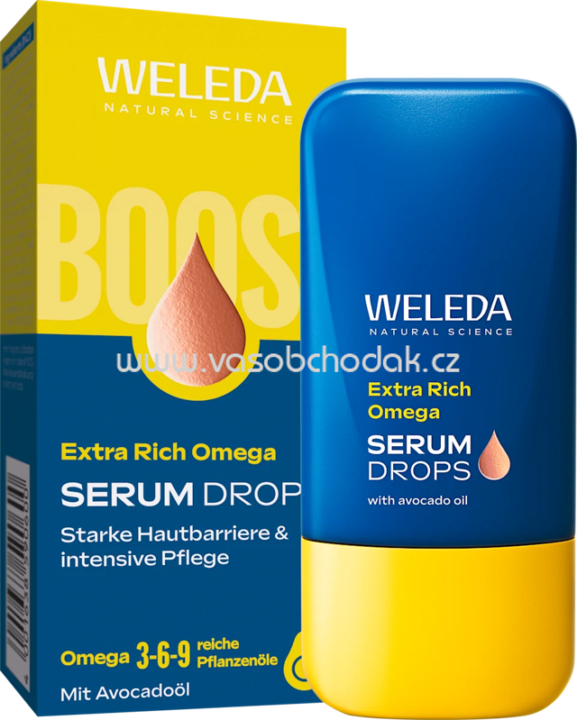 WELEDA Gesichtsserum Drops Omega, 30 ml WELEDA Gesichtsserum Drops Omega, 30 ml