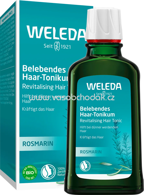 WELEDA Haar-Tonic Belebendes Rosmarin Haar-Tonikum, 100 ml