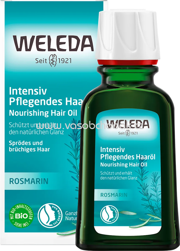 WELEDA Haaröl Rosmarin, 50 ml