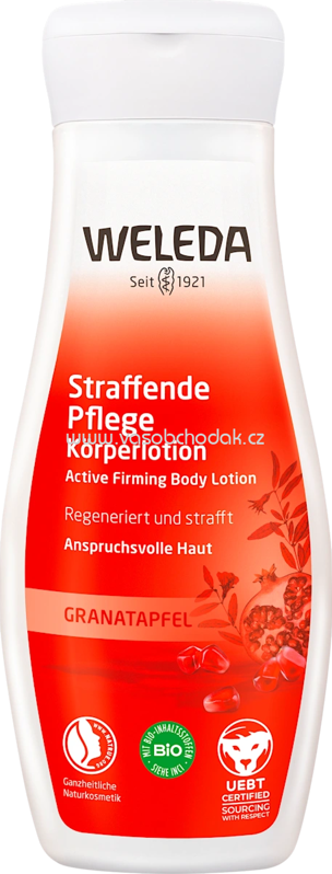 WELEDA Körperlotion straffende Pflege Granatapfel, 200 ml