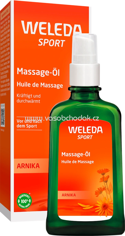 WELEDA Massageöl Arnika, 100 ml