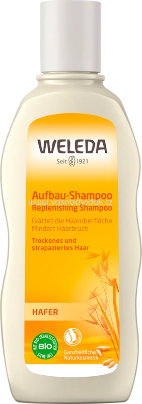 WELEDA Shampoo Aufbau Hafer, 190 ml