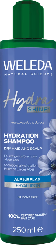 WELEDA Shampoo Hydra Shine, 250 ml