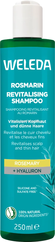WELEDA Shampoo Rosmarin Revitalising, 250 ml
