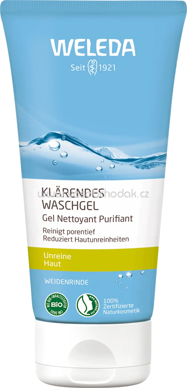 WELEDA Waschgel Naturally Clear Weidenrinde, 100 ml