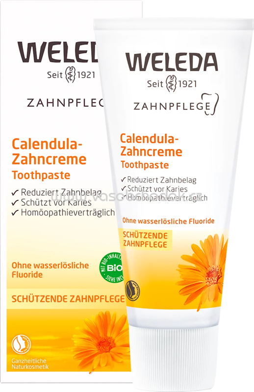 WELEDA Zahnpasta Calendula fluoridfrei, 75 ml