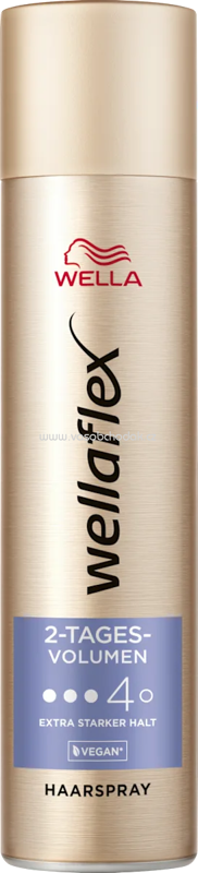 wellaflex Haarspray 2-Tages-Volumen, Extra starker Halt, Reisegröße, 75 ml wellaflex Haarspray 2-Tages-Volumen, Extra starker Halt, Reisegröße, 75 ml
